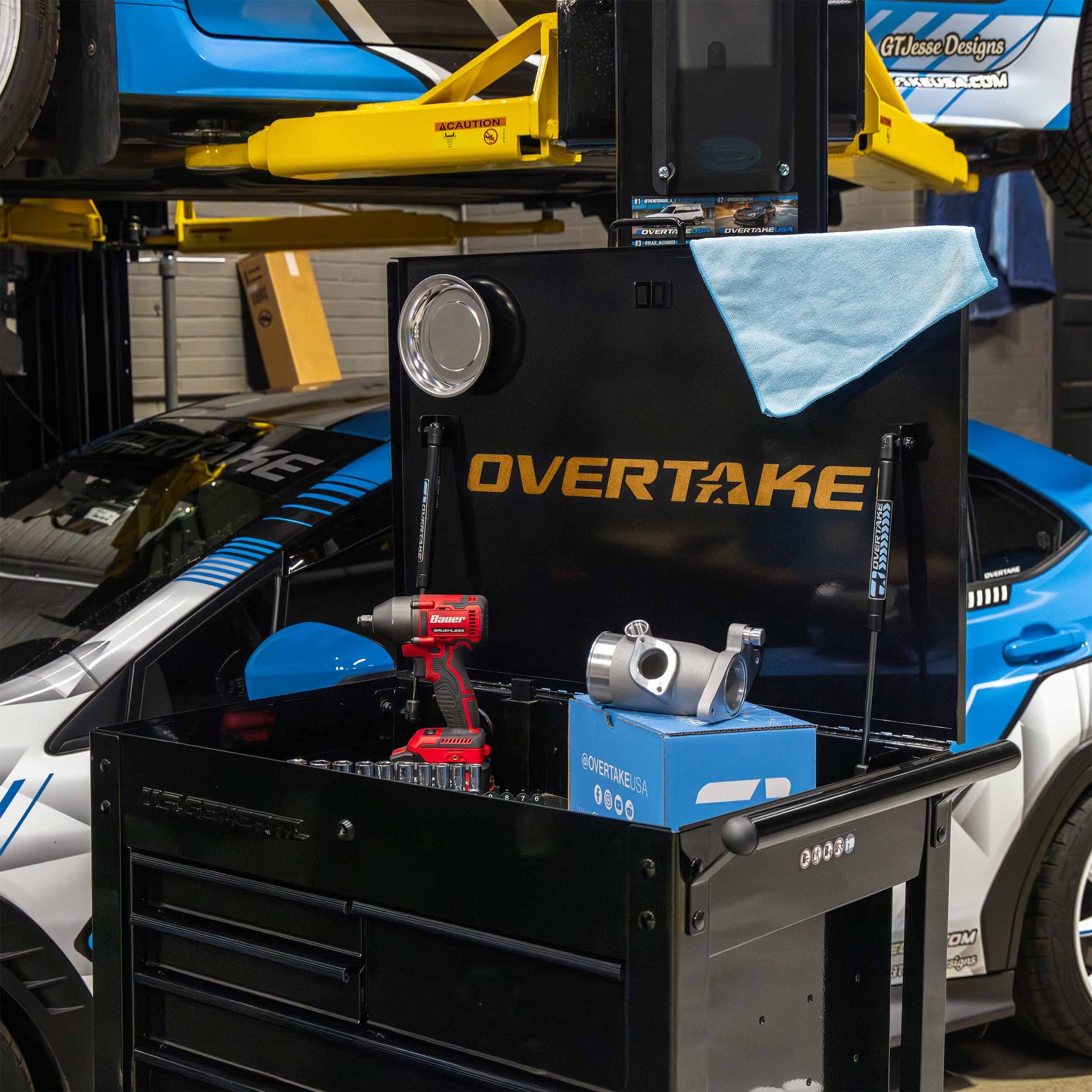 OVERTAKE 22" Sticker