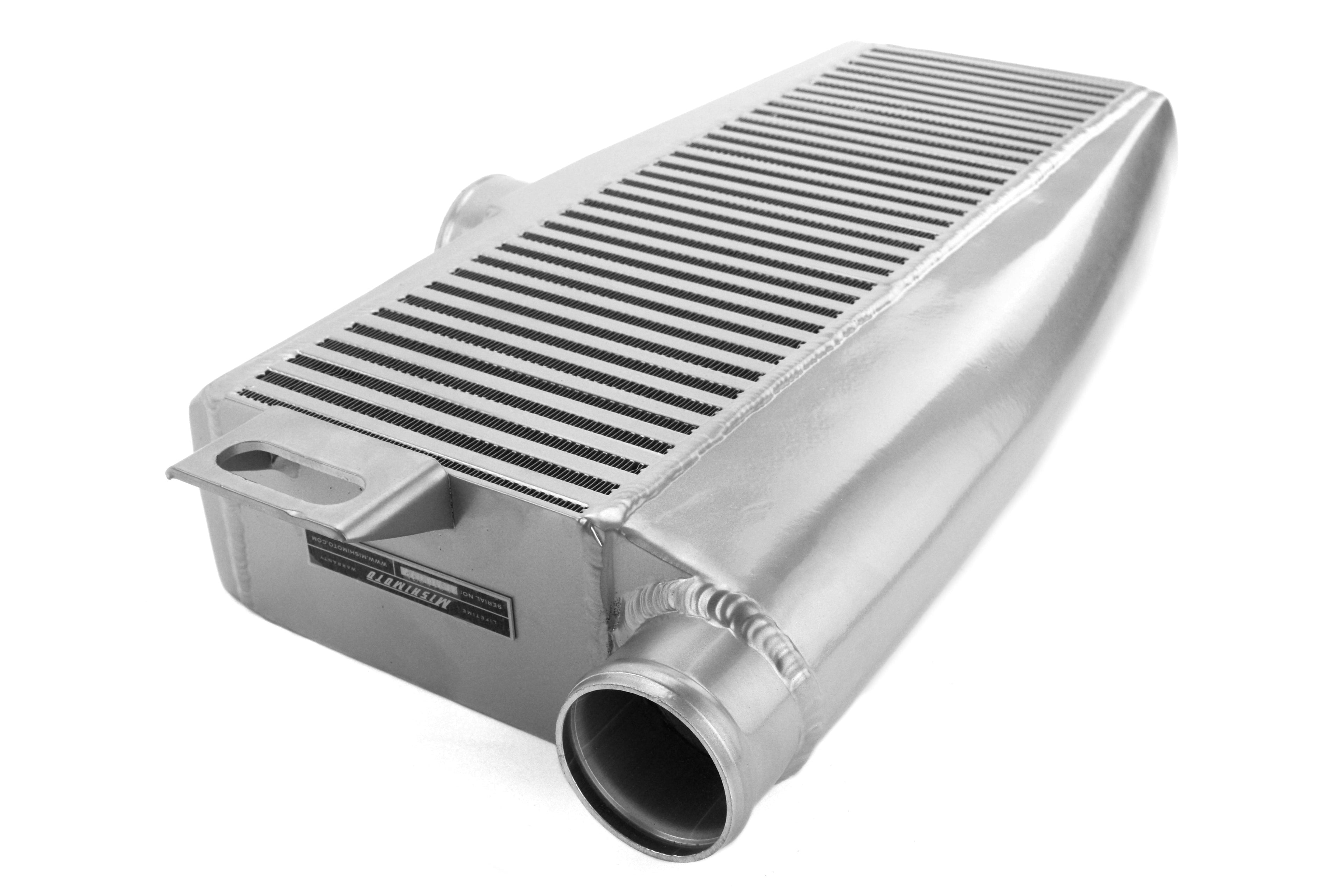Mishimoto Silver Top Mount Intercooler w/ Red Hoses - 2002-2007 Subaru WRX / 2004-2007 STI