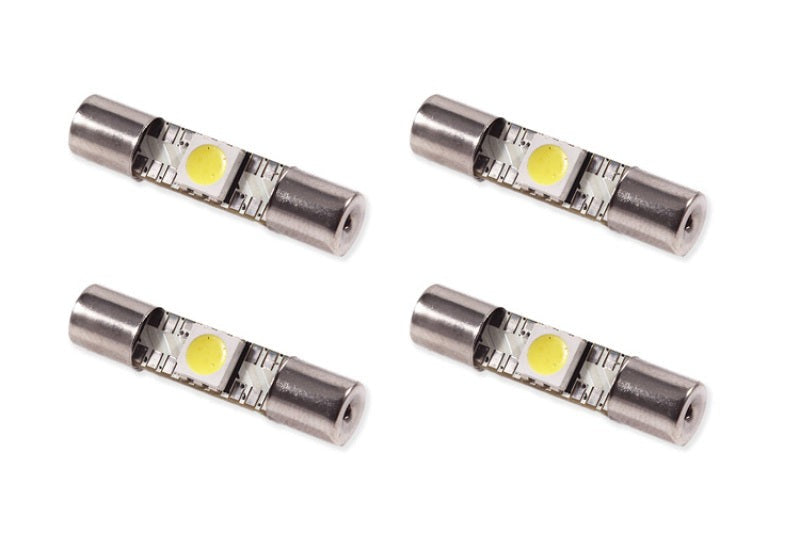 Diode Dynamics SMF1 LED Bulb 28mm - Warm White (Set of 4) - Universal
