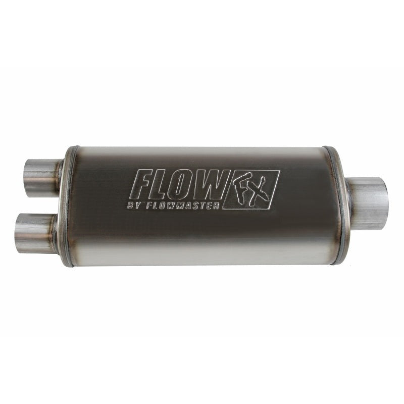 Flowmaster FlowFX 3.5-Inch Center Inlet / Dual 2.5-Inch Outlets Muffler - 72587