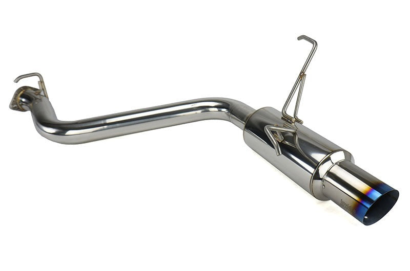 Invidia Racing Cat Back Exhaust - Single Exit Titanium Tip - 2008-2014 Subaru WRX Sedan / 2011-2014 STI Sedan