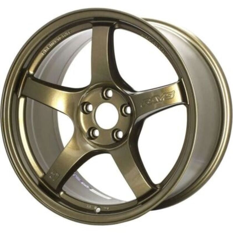Gram Lights 57DR 18x9.5 +38 5x114.3 - Glossy Gray (Single Wheel)