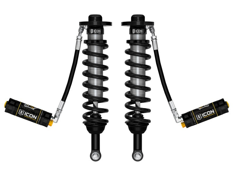ICON 2021+ Ford F150 2WD 0-3in Lift Front V.S. 2.5 Series Coilovers Extended Travel RR w/ CDCV -Pair