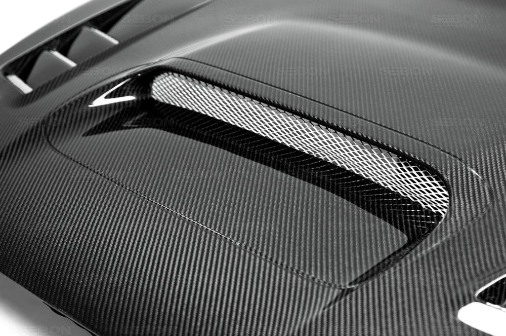 Seibon Carbon Fiber CW Style Hood - 2015-2021 Subaru WRX & STI