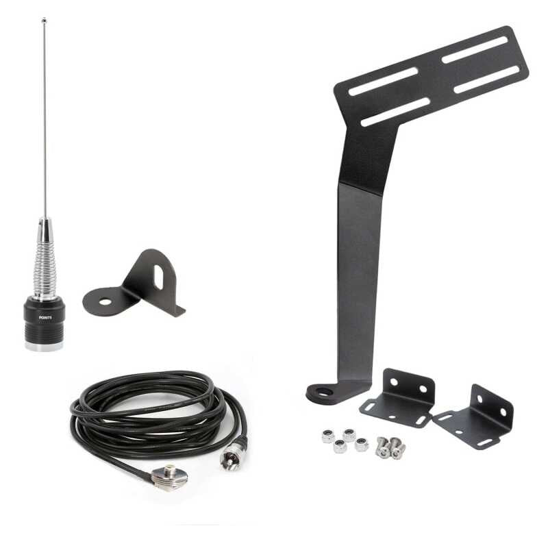 Rugged Radios 07-10 JK(2D) / 07-19 JKU(4D) 2-Way GMRS Radio Kit / 41 Watt - G1 Waterproof