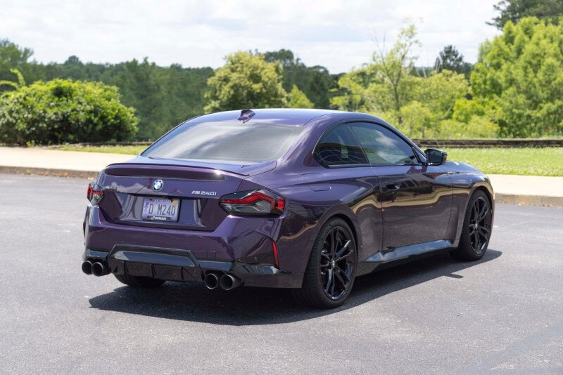 Dinan 23-26 BMW M240i/M240i xDrive (G42) Valved Axleback Exhaust System - Black Tips