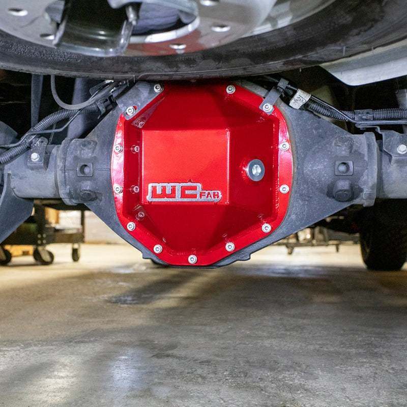 Wehrli 20-26 GM Duramax/19-24 Cummins Rear Axle Differential Cover - Bengal Red