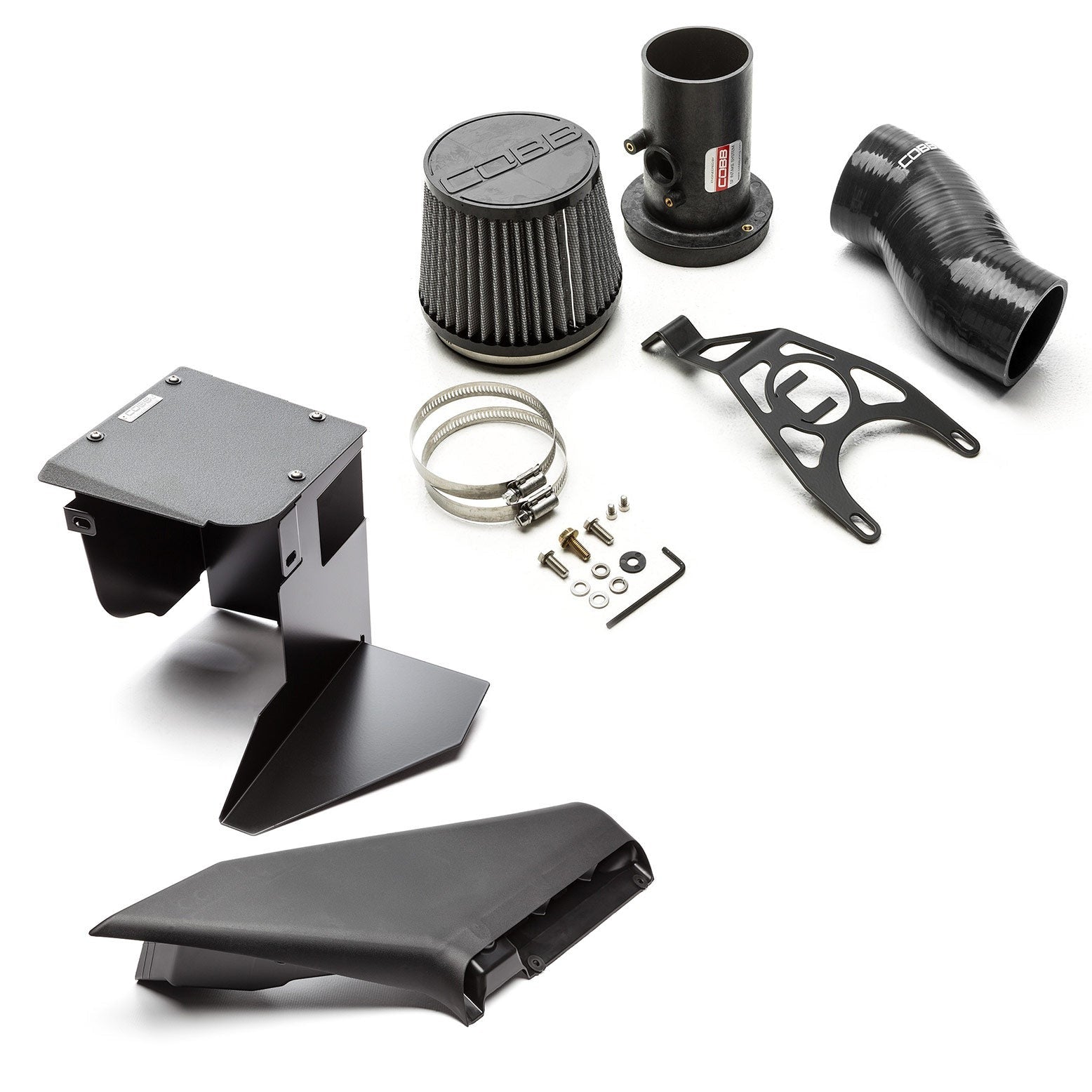 Cobb Subaru SF Black Intake System + Airbox - 2018-2021 Subaru STI