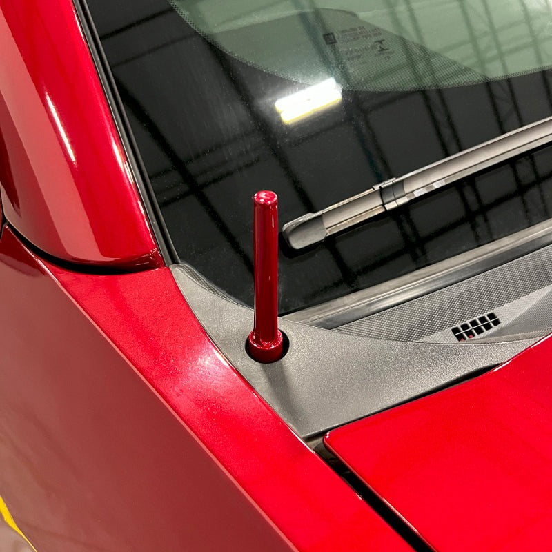 Wehrli 07.5-19 GM HD/14-23 GM 1500 Truck Billet TIG Torch Stubby Antenna - Illusion Blueberry