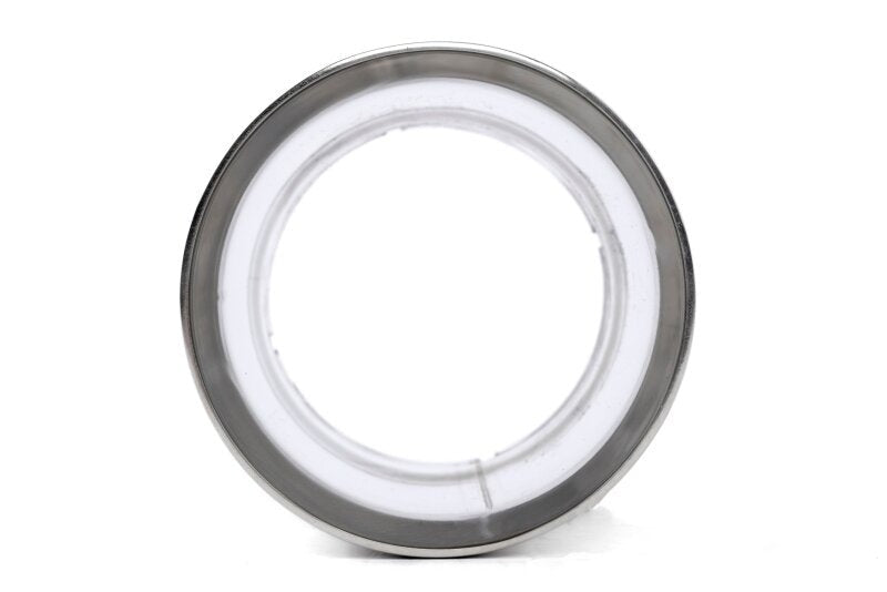 Dinan Double-Walled 4in Clamp-On Exhaust Tip - Polished - 4in Outlet / 3.25in Inlet