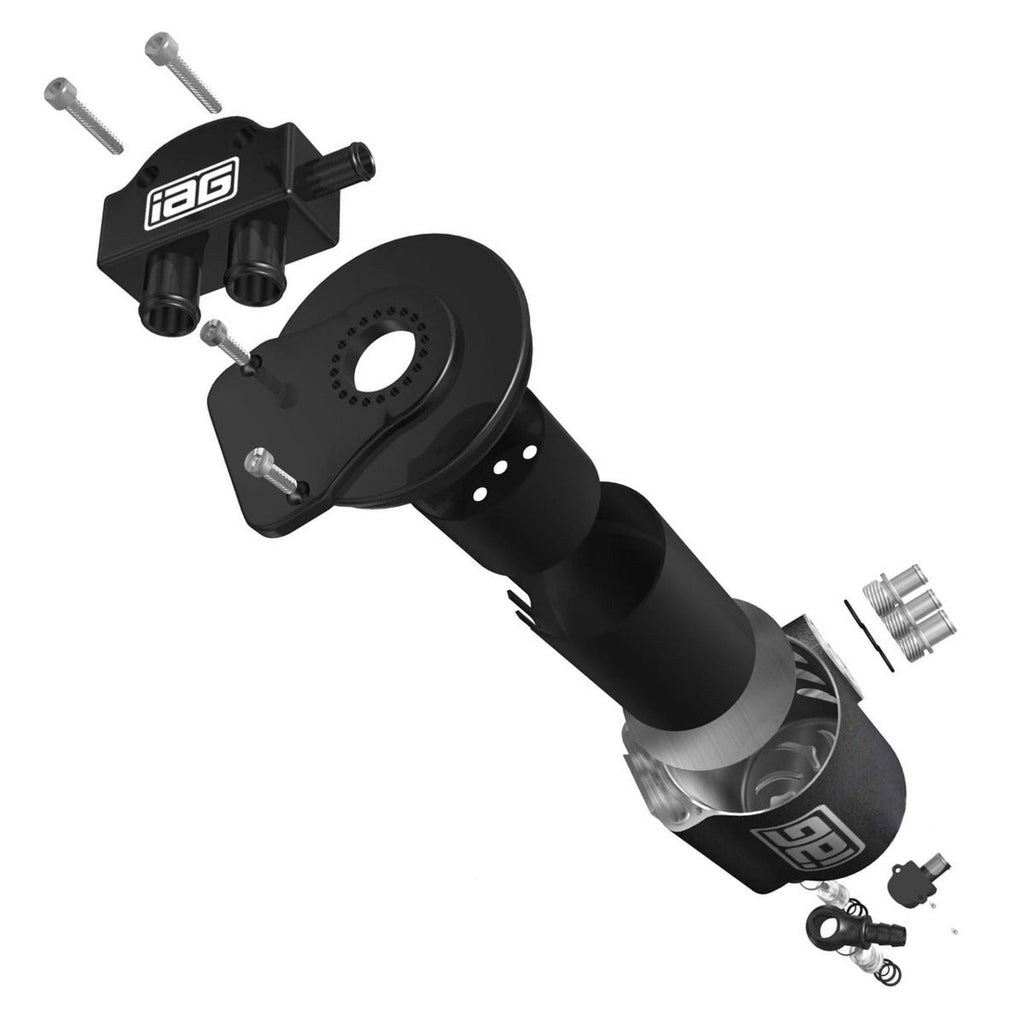 IAG Performance V4 Air Oil Separator AOS - Black - 2022-2026 Subaru WRX