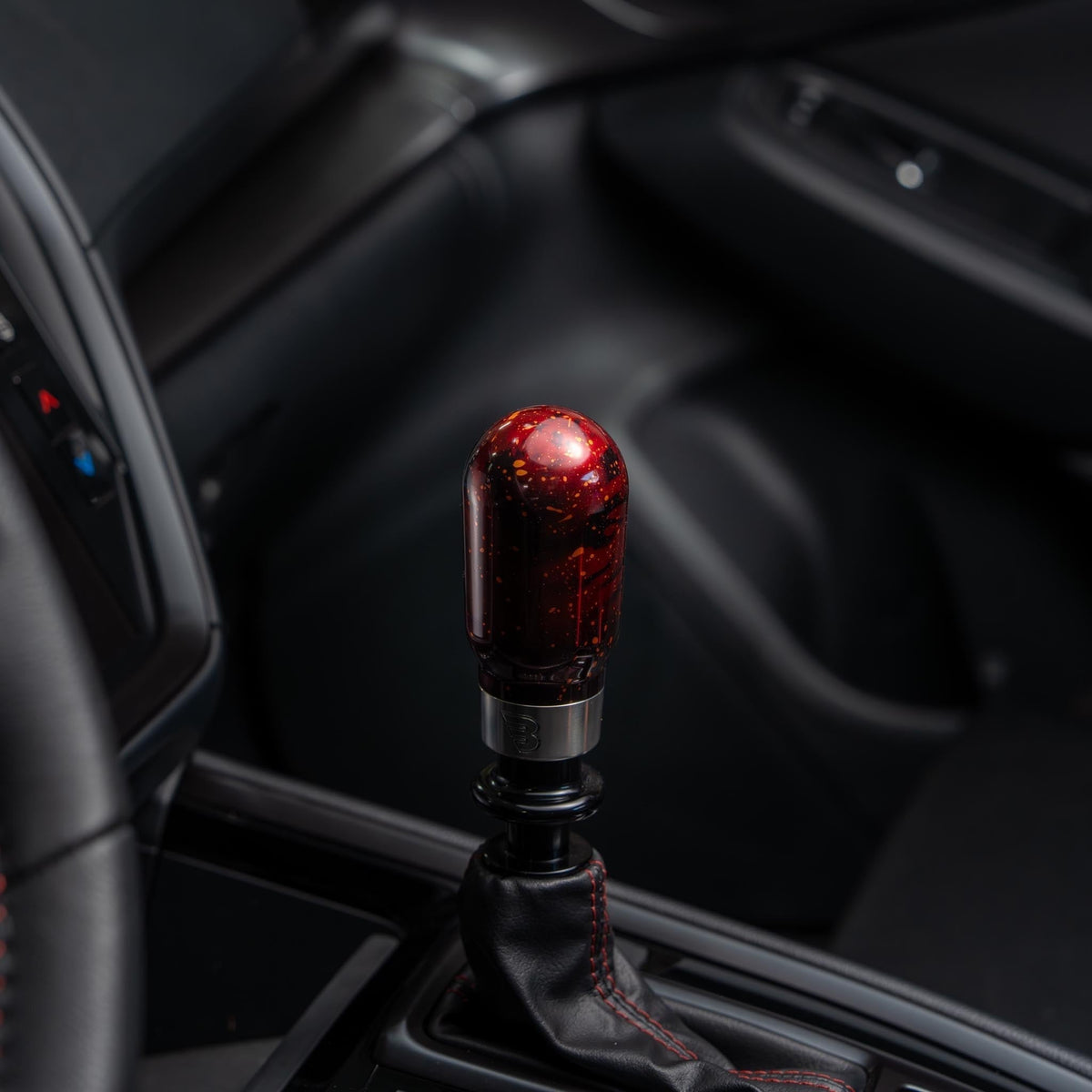 Billetworkz "Hybrid" Shift Knob - Subaru CVT: WRX (15–21), Crosstrek (13–23), Forester (14–18), Impreza (12–23), Legacy/Outback (10–14)