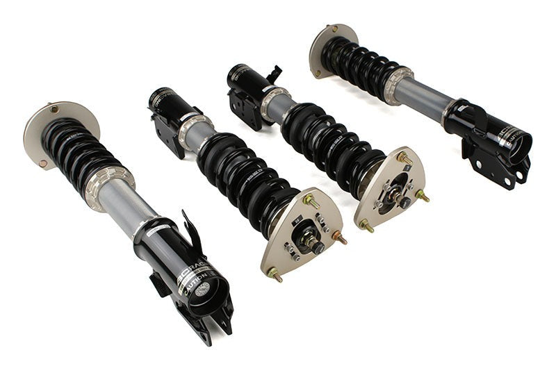 BC Racing DS Series Coilovers - 8K Front / 6K Rear - 2005-2007 Subaru STI