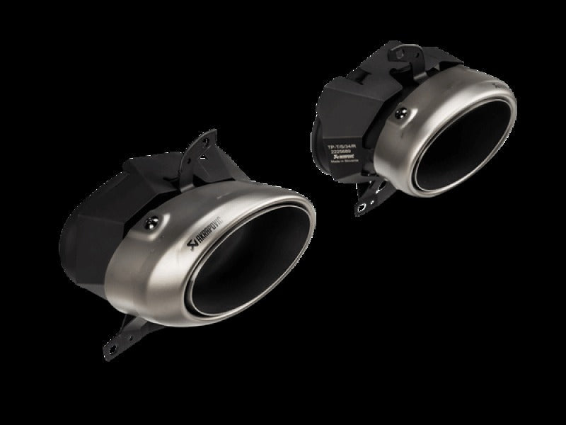 Akrapovic Tail Pipe Set Titanium for 2020-2021 Porsche 911 Turbo/Turbo S (992) - TP-T/S/34