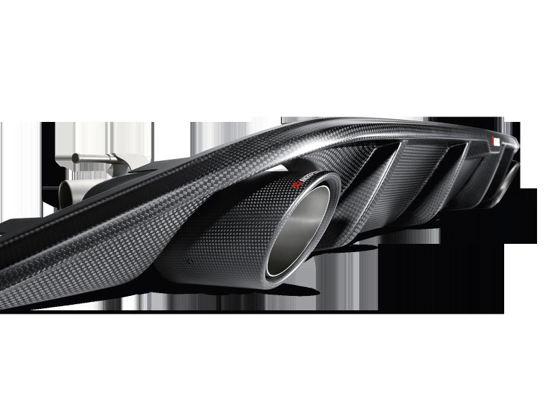Akrapovic Rear Carbon Fiber Diffuser Matte for 2013-2017 Volkswagen Golf GTI (VII) - DI-VW/CA/1