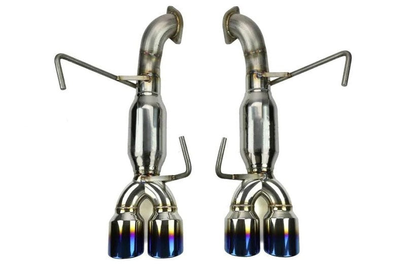 ETS Axle-Back Exhaust System w/ Muffler Blue Tips - 2022-2024 Subaru WRX