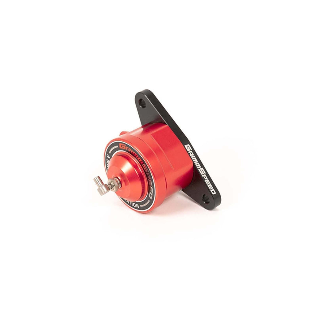 GrimmSpeed V2 Bypass Valve - Red - 2004-2021 Subaru STI / 2002-2007 WRX