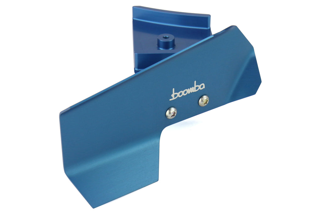 Boomba Racing Brake Cooling Deflectors Blue - 2008-2021 Subaru STI