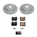 Power Stop Rear Z17 Coated Brake Kit - 2021 Subaru WRX (w/2 Piston Rear Calipers)