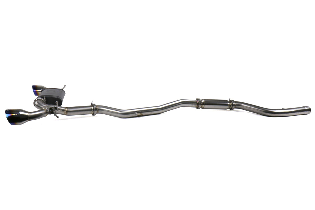 aFe Takeda Cat-Back Stainless Steel Cat-Back Exhaust System w/Blue Flame Tips - 2020-2026 Toyota Supra
