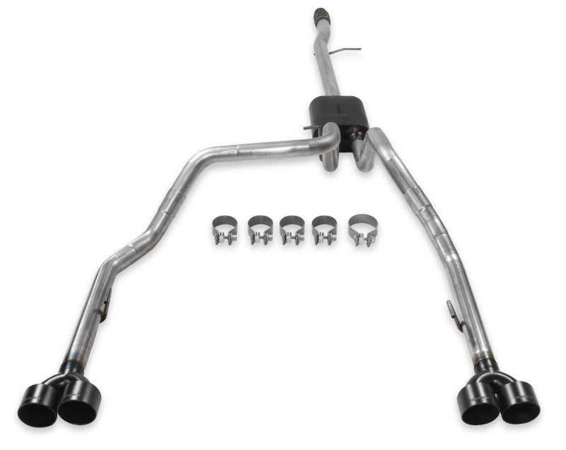 Flowmaster 19-25 GM 1500 5.3L American Thunder Cat-Back Exhaust System - Quad Tips