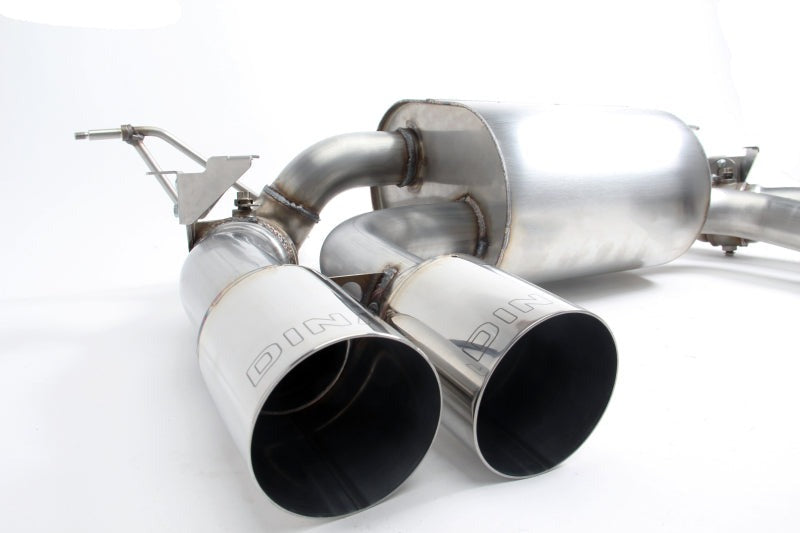 Dinan 15-20 BMW M3/M4 (F80/F82/F83) Free Flow Axleback Exhaust System - Polished Tips