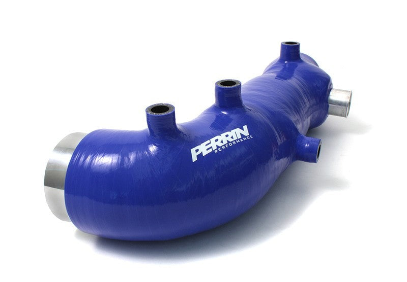 PERRIN 2.4in Turbo Inlet Hose (Blue) - 2002-2014 Subaru WRX / 2004-2021 STI / 2004-2013 Forester XT / 2005-2009 Legacy GT / Outback XT