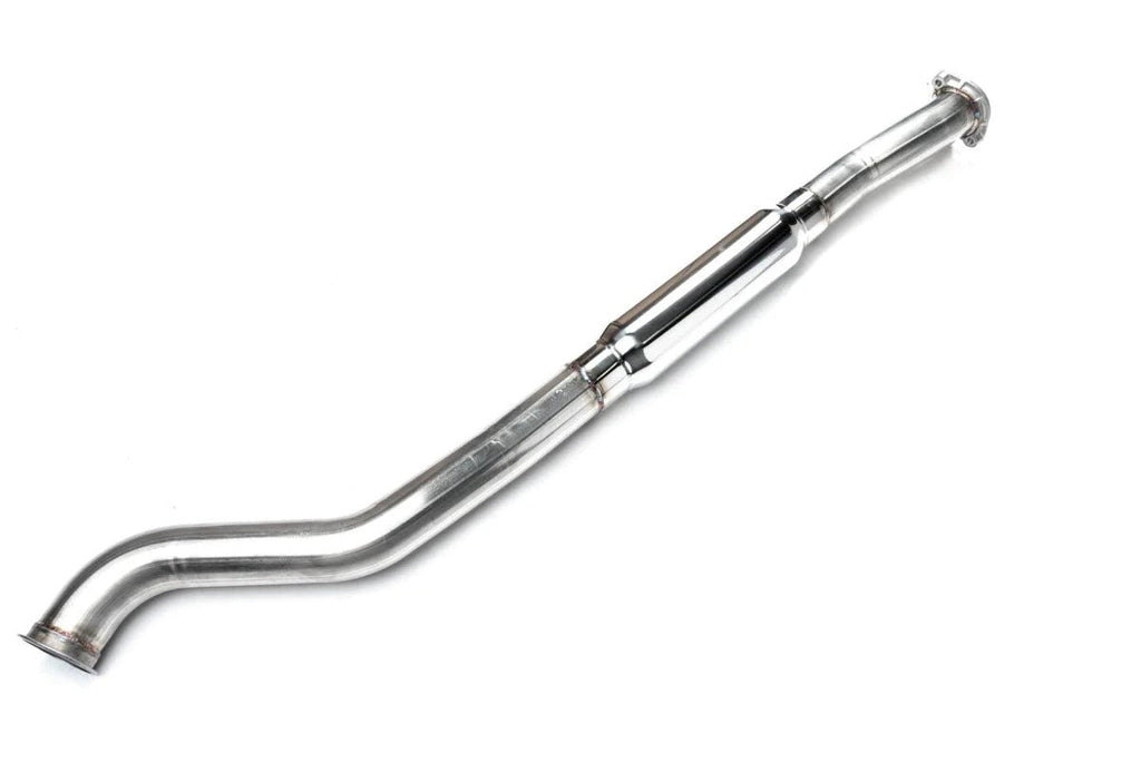 ETS Catback Exhaust System (Extreme / Add Resonator / No Mufflers / Blue Tips) - 2015-2021 Subaru WRX / STI