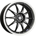 Enkei J10 18X7.5 5x108/115 38mm Offset 72.6mm Bore Black Wheel (MOQ 40)