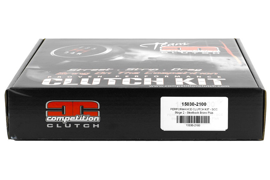 Competition Clutch Stage 2 Steelback Brass Plus Clutch Kit - 2004-2021 Subaru STI