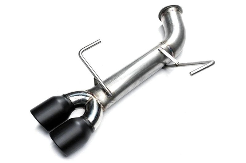 ETS Cat-Back Exhaust System No Muffler Non-Resonated Stealth Black Tips - 2022-2024 Subaru WRX