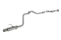 Invidia N1 Single Exit Cat Back Exhaust - Stainless Steel Tip - 2008-2014 Subaru WRX Sedan / 2011-2014 STI Sedan