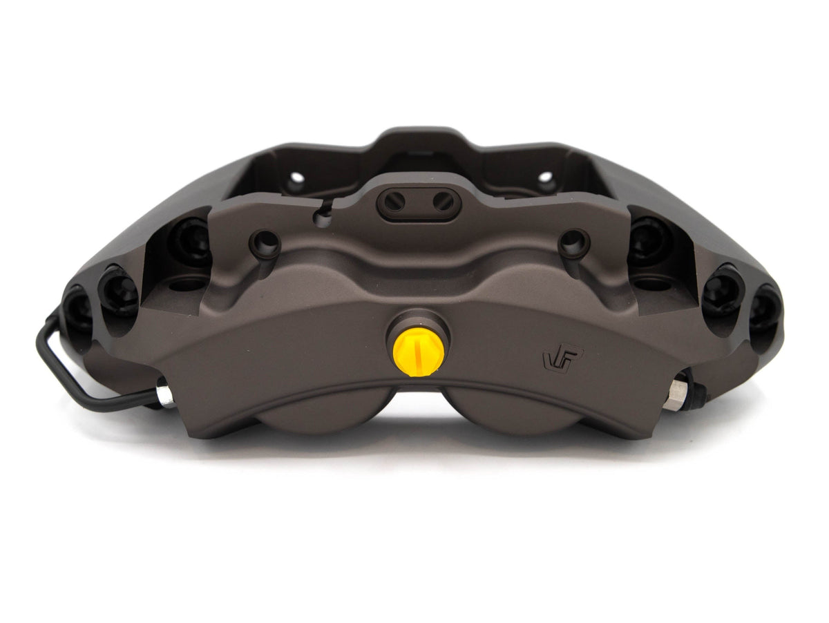 GrimmSpeed 4-Piston Brake Caliper Kit (340mm Rotor) - Gunmetal Gray - 2013-2025 Scion FR-S / Subaru BRZ / Toyota GR86