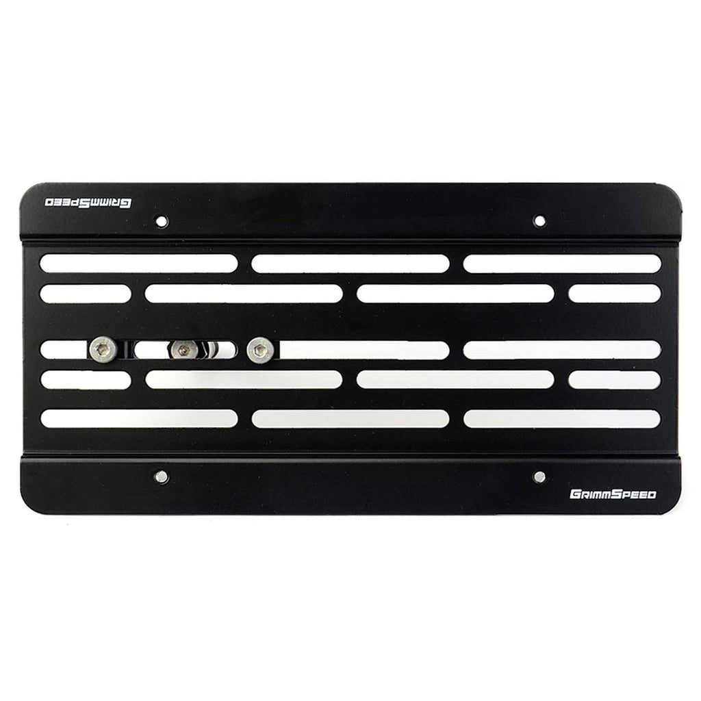 GrimmSpeed License Plate Relocation Kit - 2008-2014 Subaru WRX/STI / 2005-2009 Legacy