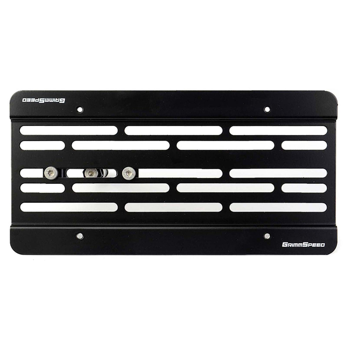 GrimmSpeed License Plate Relocation Kit - 2008-2014 Subaru WRX/STI / 2005-2009 Legacy
