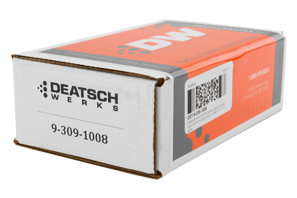 DeatschWerks DW300c Series Fuel Pump w/ Install Kit - Subaru Models (inc. 2008-2014 WRX / 2008+ STI)