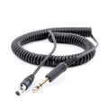 Rugged Radios Fire Truck Intercom Headset Coil Cord for 1/4 Style Jacks