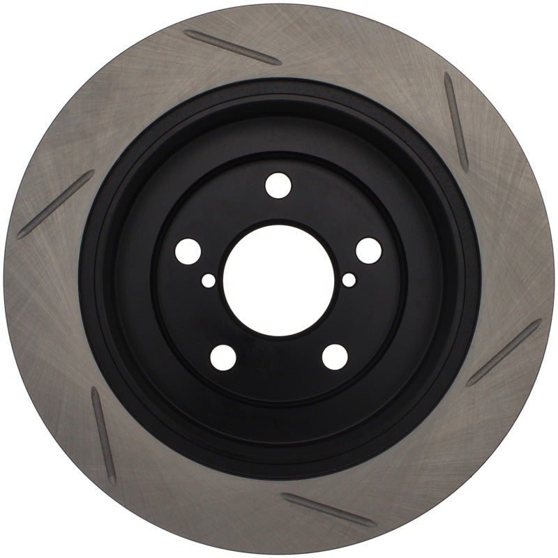 StopTech Slotted Sport Brake Rotor - Rear Left - 2002-2007 Subaru WRX