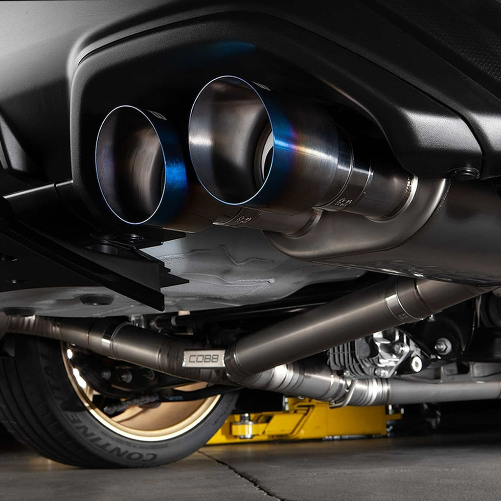 COBB Titanium Cat-Back Exhaust System - 2022-2024 Subaru WRX