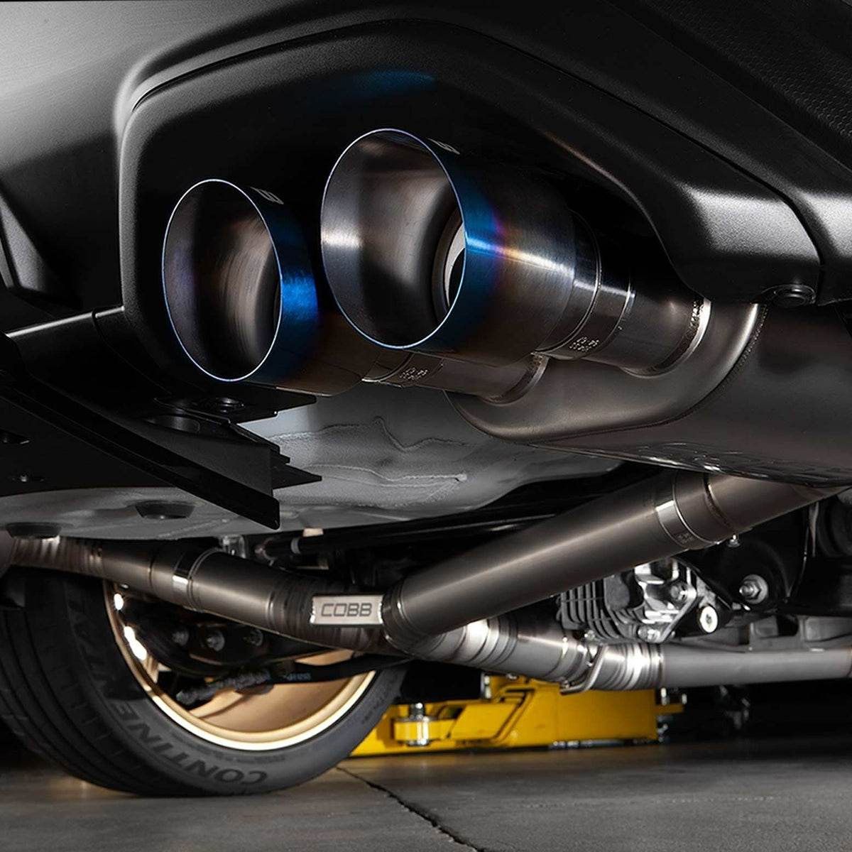 COBB Titanium Cat-Back Exhaust System - 2022-2024 Subaru WRX