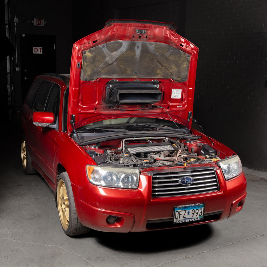 OVERTAKE Hi-Lift Hood Strut Kit - Subaru 2004-2008 Forester XT