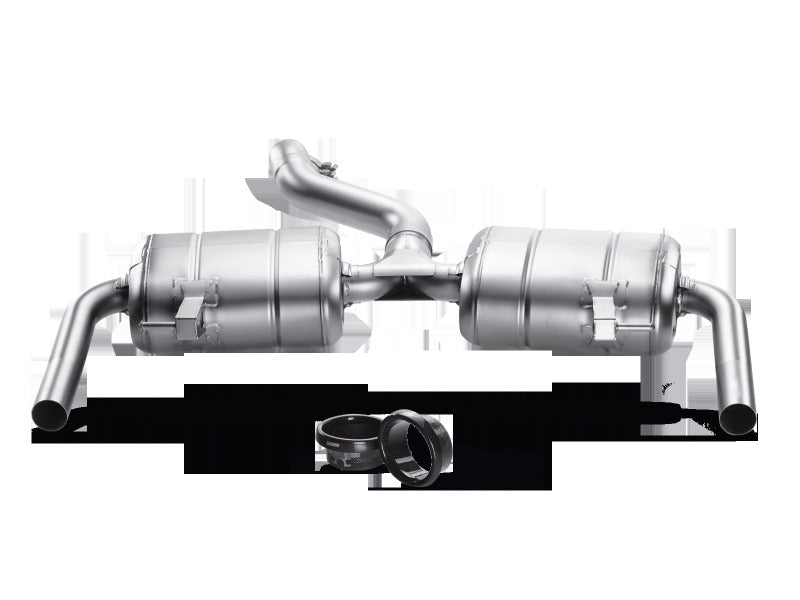 Akrapovic Slip-On Line Stainless Steel with Carbon Tips for 2009-2012 Renault Clio III RS 0 - MTP-RECL3RSH