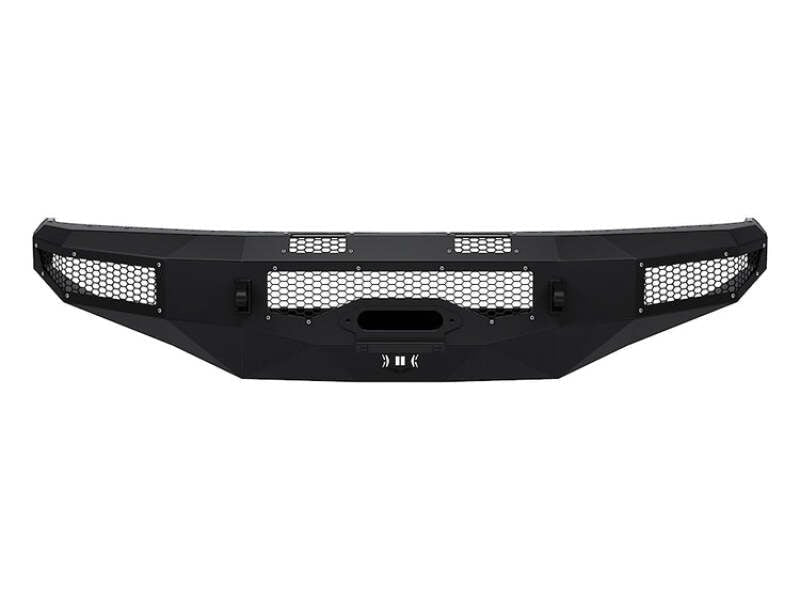 ICON Impact Front Bumper for 2017-2022 Ford F-250/F-350 Super Duty Pro Winch - 66200