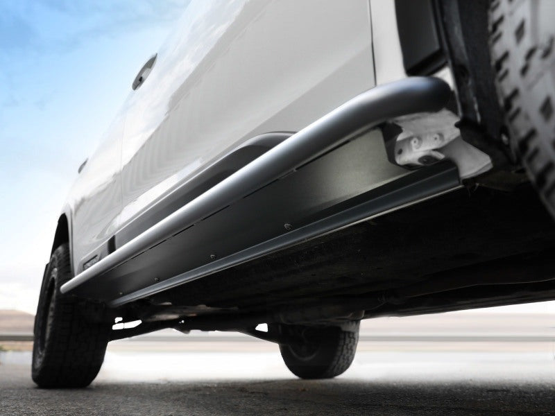 aFe Terra Guard Trail Slider Steps - Black - 2020-2024 Subaru Outback H4-2.4L / H4-2.5L