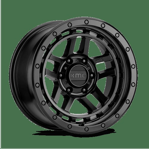 KM540 17X9 6X5.5 S-BLK -12MM
