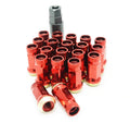 Wheel Mate Muteki SR45R Lug Nut Kit Lock Set 12x1.5 45mm - Red (4pcs)