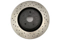 Stoptech Drilled Rotor Single Front - 2018-2021 Subaru STI