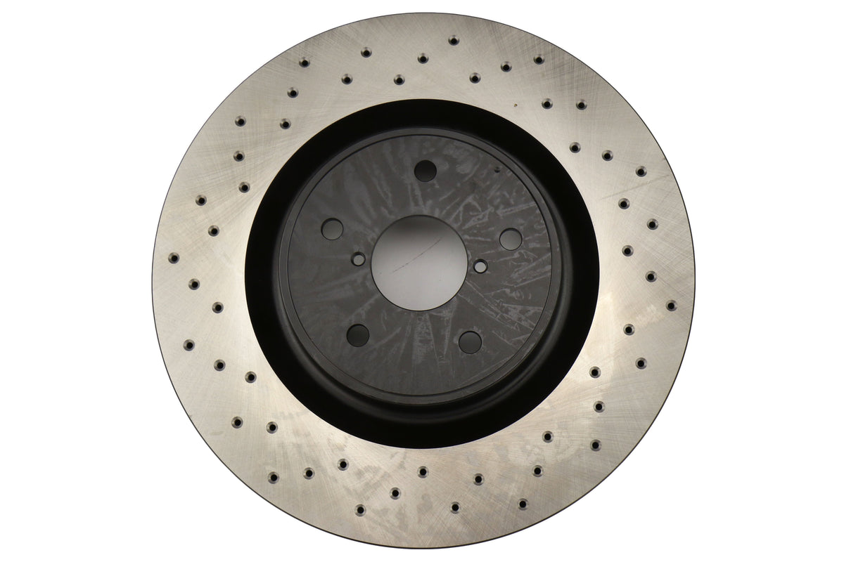 Stoptech Drilled Rotor Single Front - 2018-2021 Subaru STI