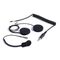 Rugged Radios Peltor 4-Conductor Helmet Kits Mic / 1/8 Ear Bud Jack / Coil Cord / Straight