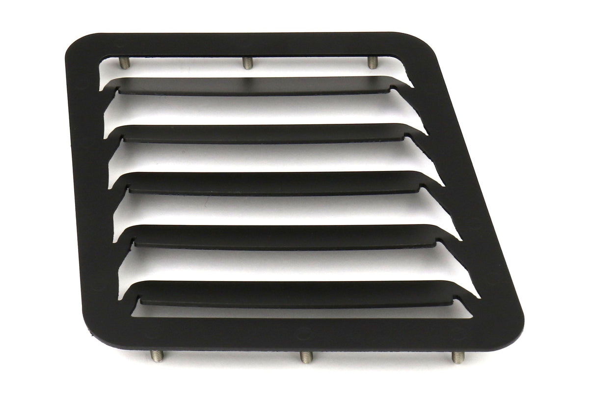 Verus Engineering Hood Louver Kit Black - 2015-2021 Subaru WRX/STI